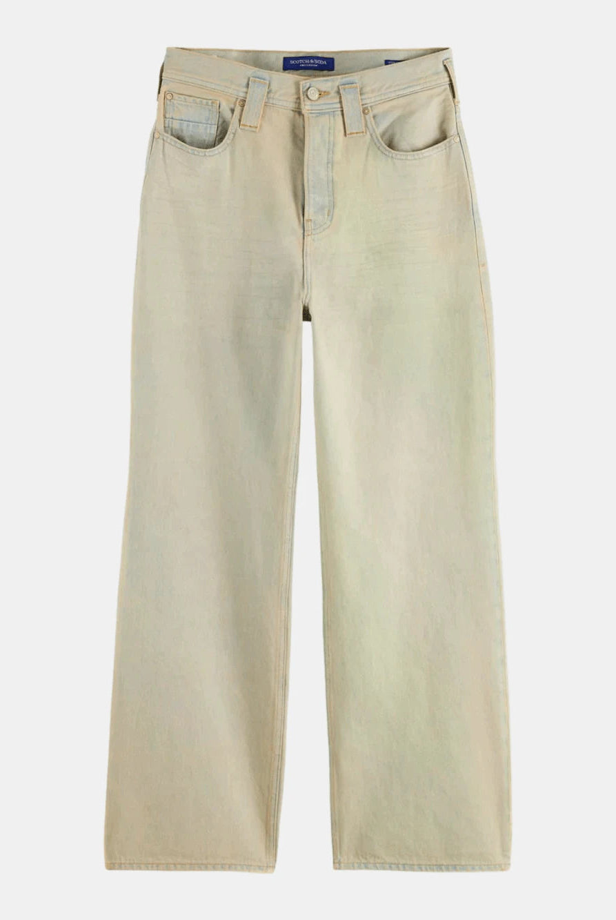 the-deep-loose-fit-jeans-misfit back view by Scotch & Soda