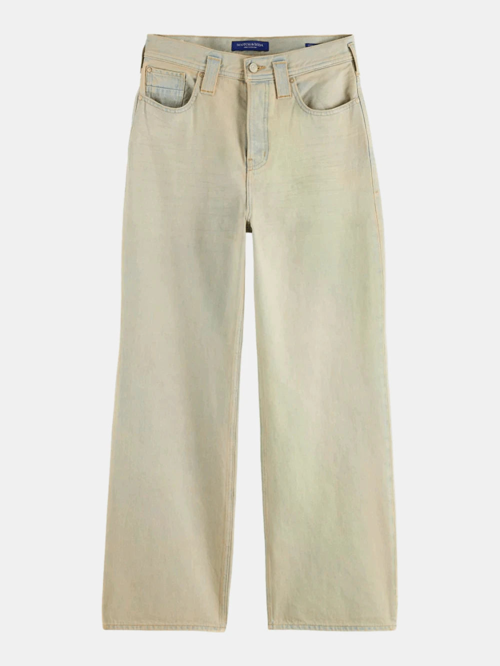 the-deep-loose-fit-jeans-misfit back view by Scotch & Soda