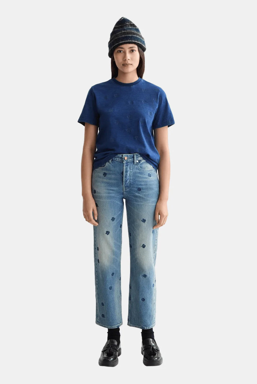 Sky Straight Jeans — Falling Leaves - Scotch & Soda