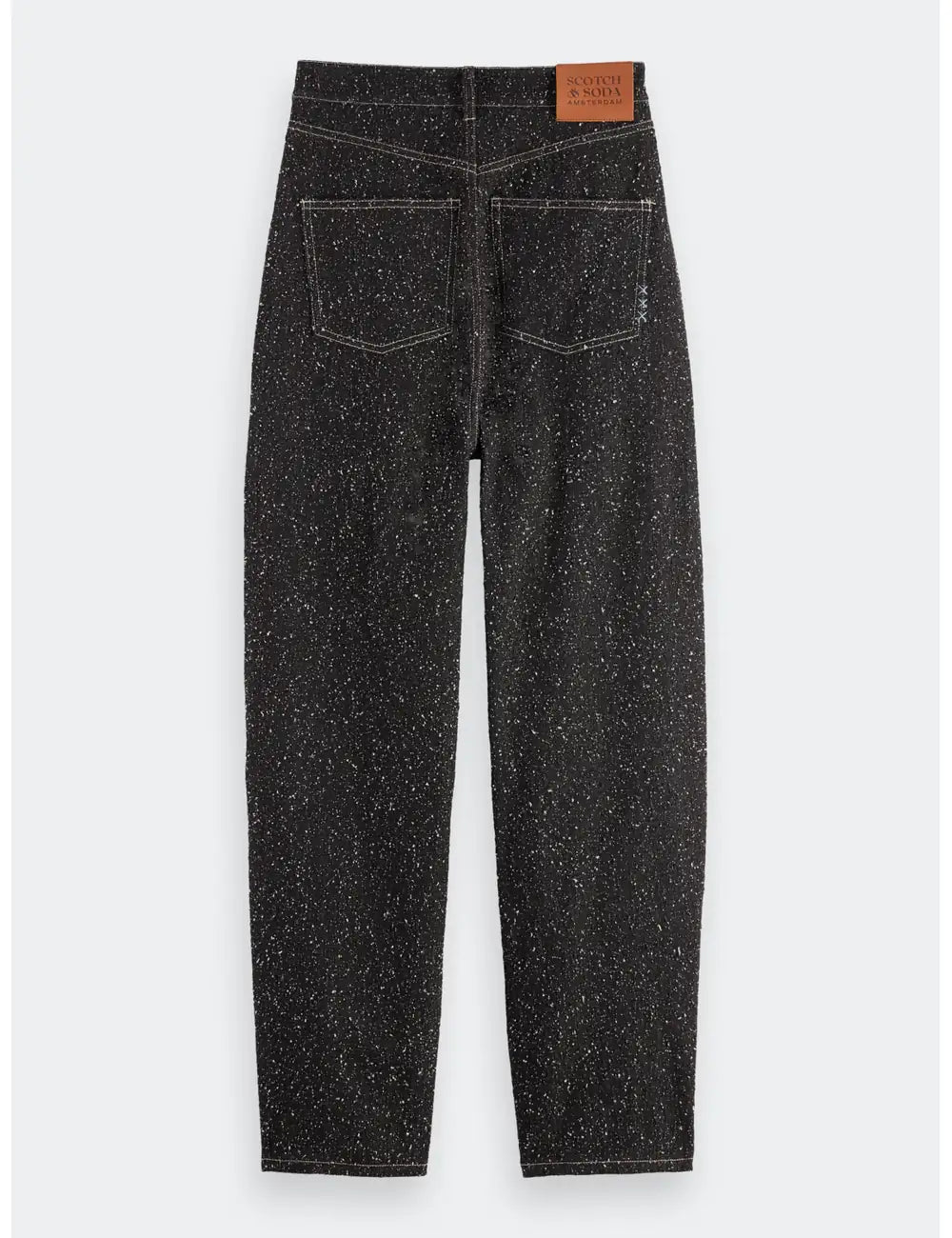 Tide Balloon Jeans flat lay back view by Scotch & Soda