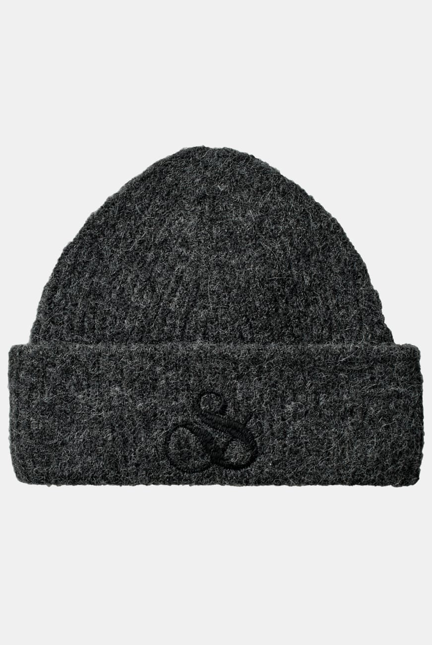Chunky Knitted Beanie front view by Scotch & Soda