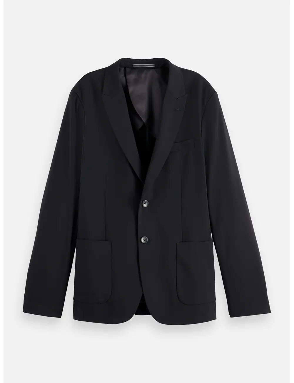Cool Wool Blazer flat lay front view by Scotch & Soda