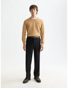 Relaxed Straight Chino full model shot showing overall fit by Scotch & Soda