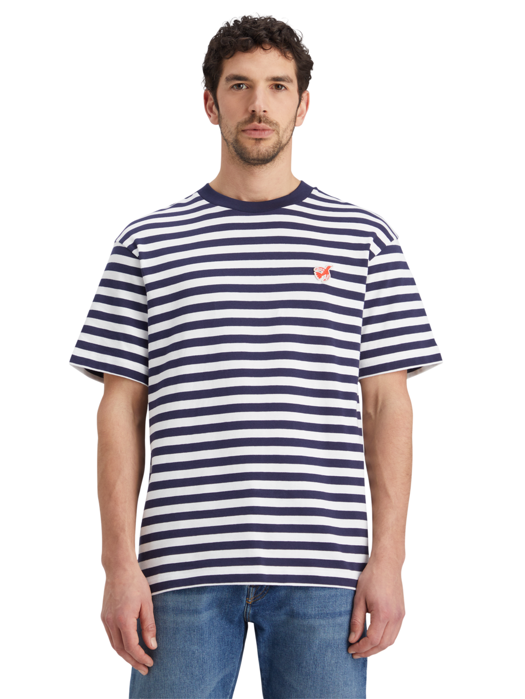 Essential - the free spirit peace bird striped t-shirt