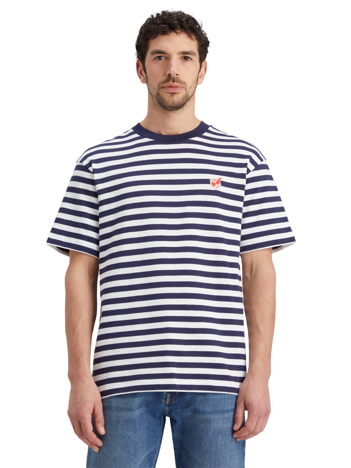 Essential - the free spirit peace bird striped t-shirt