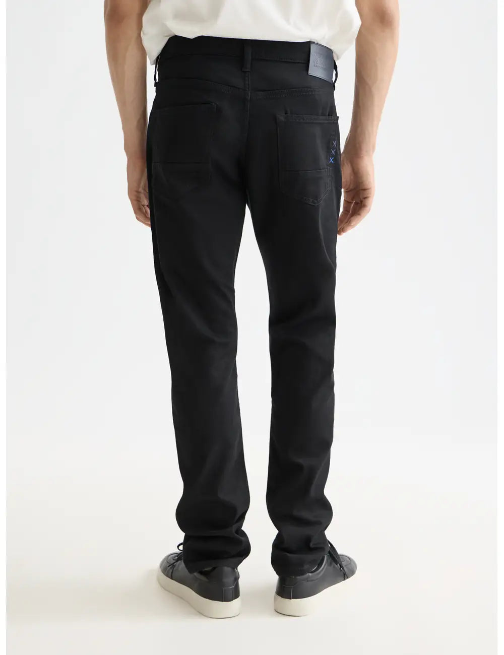 Ralston Slim Jeans detail shot showing fabric and craftsmanship by Scotch & Soda