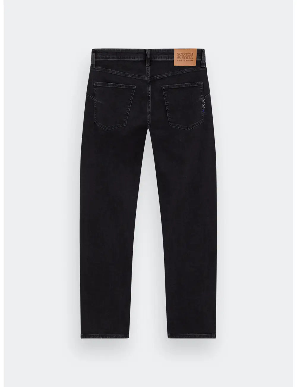 Straight Jeans flat lay back view by Scotch & Soda
