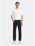 Straight Jeans full model shot showing overall fit by Scotch & Soda