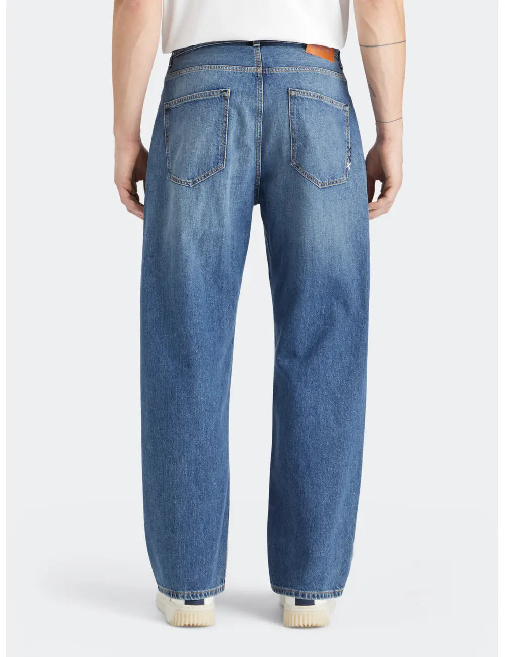 Core Pitch Jeans detail shot showing fabric and craftsmanship by Scotch & Soda