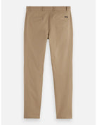 Core - Stuart - Stretch Cotton Chino back view showing fit and finish by Scotch & Soda