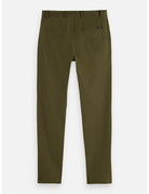 Core - Stuart - Stretch Cotton Chino back view showing fit and finish by Scotch & Soda