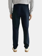Core - Stuart - Stretch Cotton Chino (Navy) back view showing fit and finish by Scotch & Soda
