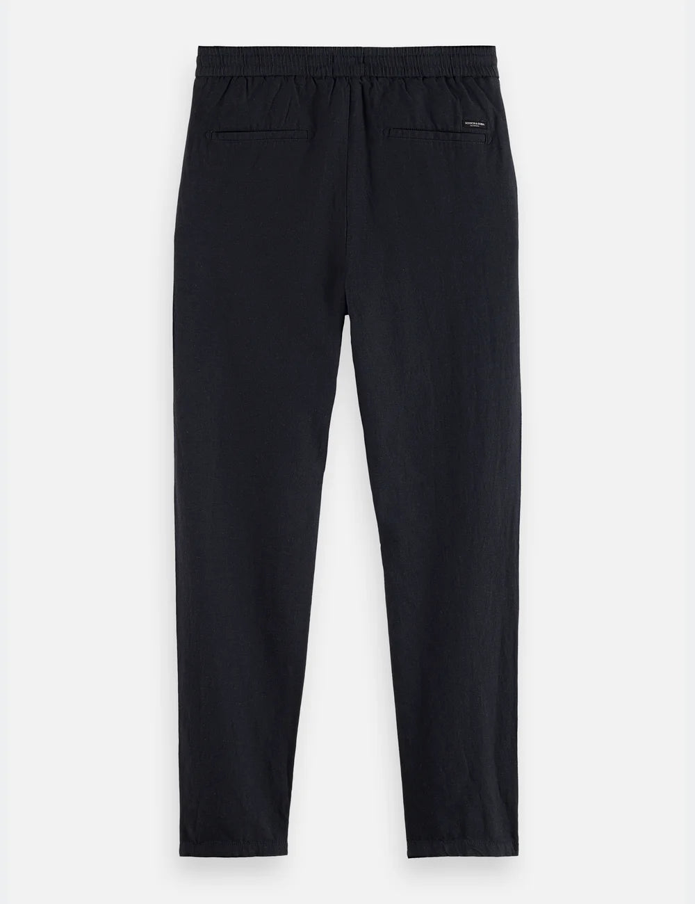 Twill Jogger Pants flat lay back view by Scotch & Soda