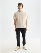 Twill Jogger Pants full model shot showing overall fit by Scotch & Soda