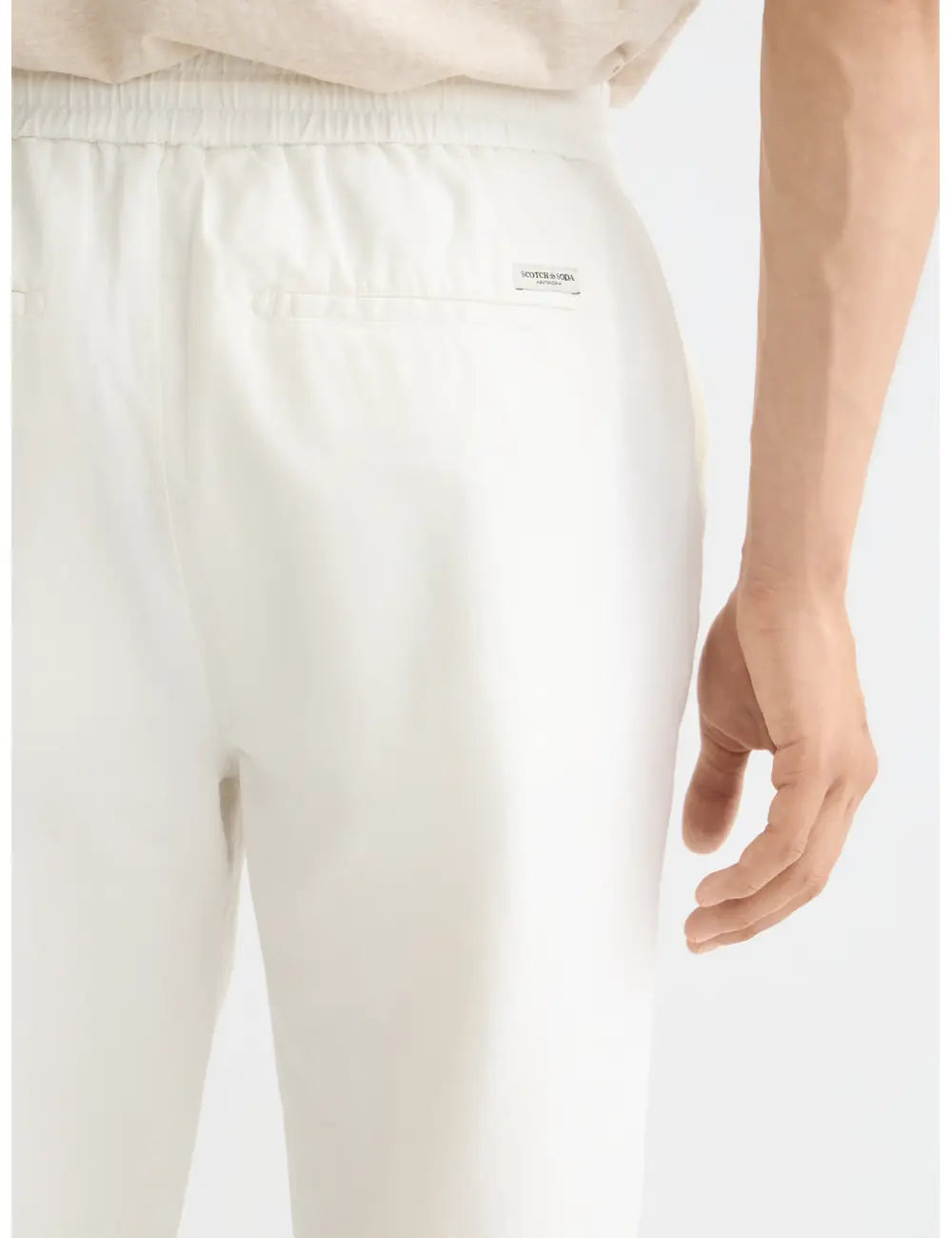 Twill Jogger Pants detail view by Scotch & Soda