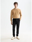 Cool Wool Chino full model shot showing overall fit by Scotch & Soda
