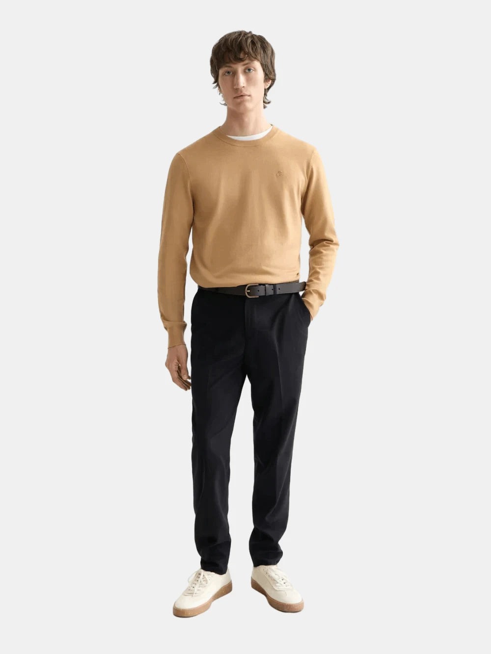 Core - Irving - Cool-Wool Blend Chino (Black) - Scotch & Soda