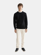 Core - Viscose Pullover Crewneck (Black) - Scotch & Soda