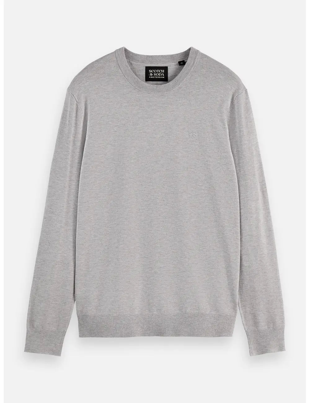 Viscose Pullover Crewneck flat lay front view by Scotch & Soda