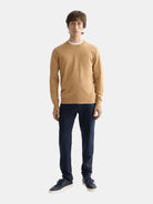 Core - Viscose Pullover Crewneck (Medium Beige) - Scotch & Soda