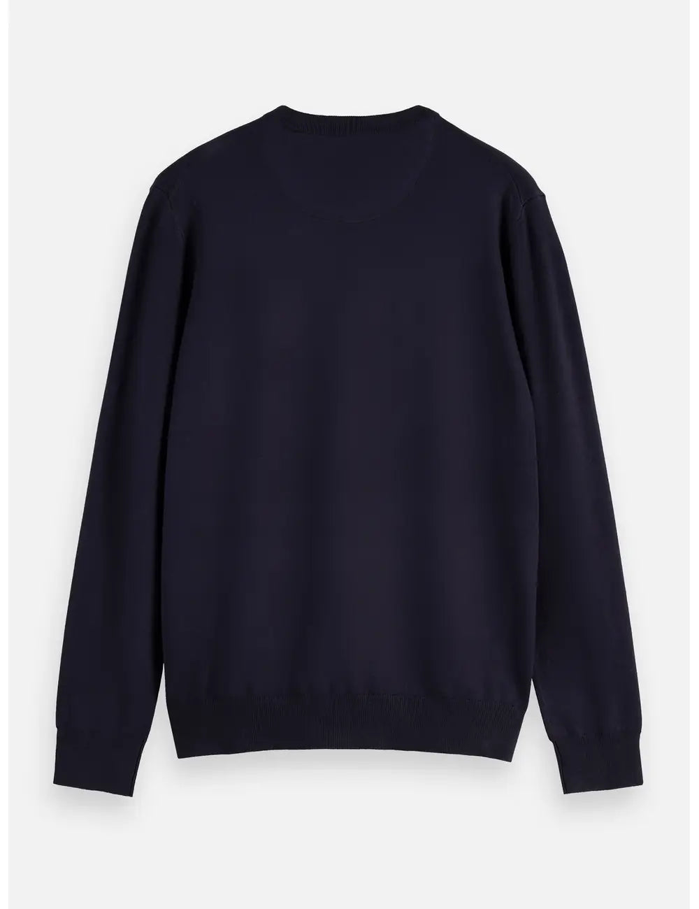 Viscose Pullover Crewneck flat lay back view by Scotch & Soda