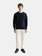 Core - Viscose Pullover Crewneck (Night) - Scotch & Soda