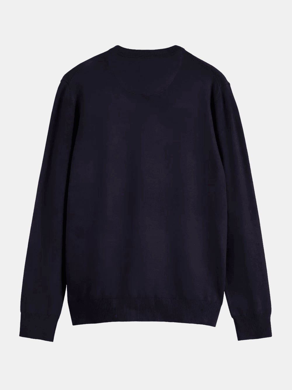core-viscose-pullover-crewneck-night back view by Scotch & Soda