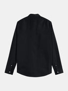 core-poplin-solid-black back view by Scotch & Soda