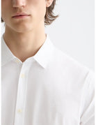 Poplin Solid Shirt detail view by Scotch & Soda