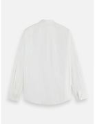 Poplin Solid Shirt flat lay back view by Scotch & Soda