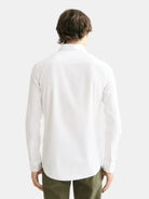 core-poplin-solid-white-pastel back view by Scotch & Soda