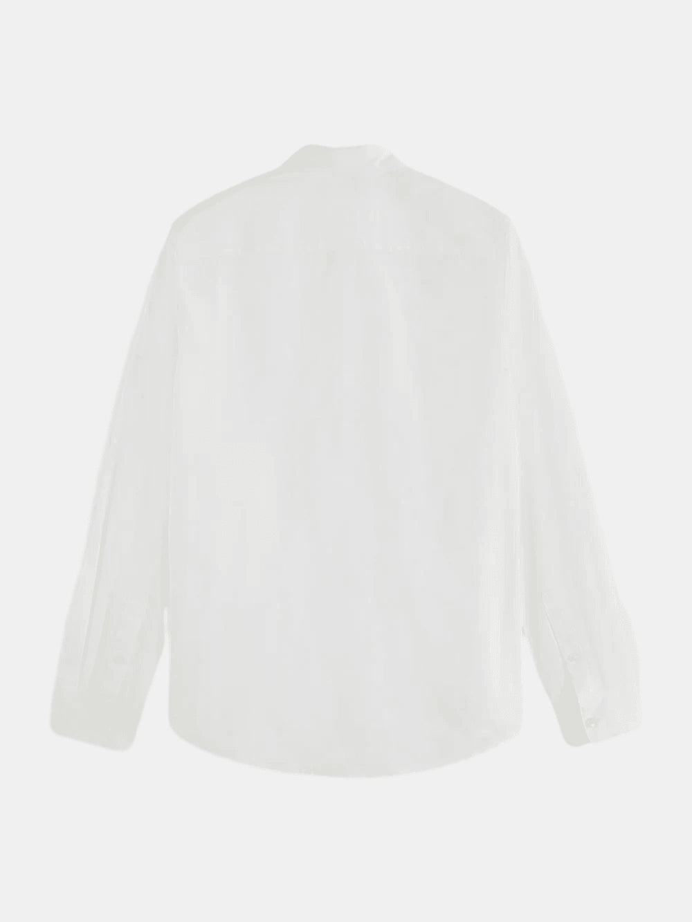 core-poplin-solid-white-pastel back view by Scotch & Soda