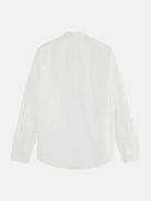 core-poplin-solid-white-pastel back view by Scotch & Soda