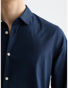 Poplin Solid Shirt detail view by Scotch & Soda