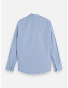 Poplin Solid Shirt flat lay back view by Scotch & Soda
