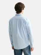 core-oxford-solid-medium-blue back view by Scotch & Soda