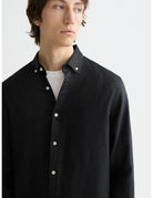 Linen Shirt Button Down detail view by Scotch & Soda