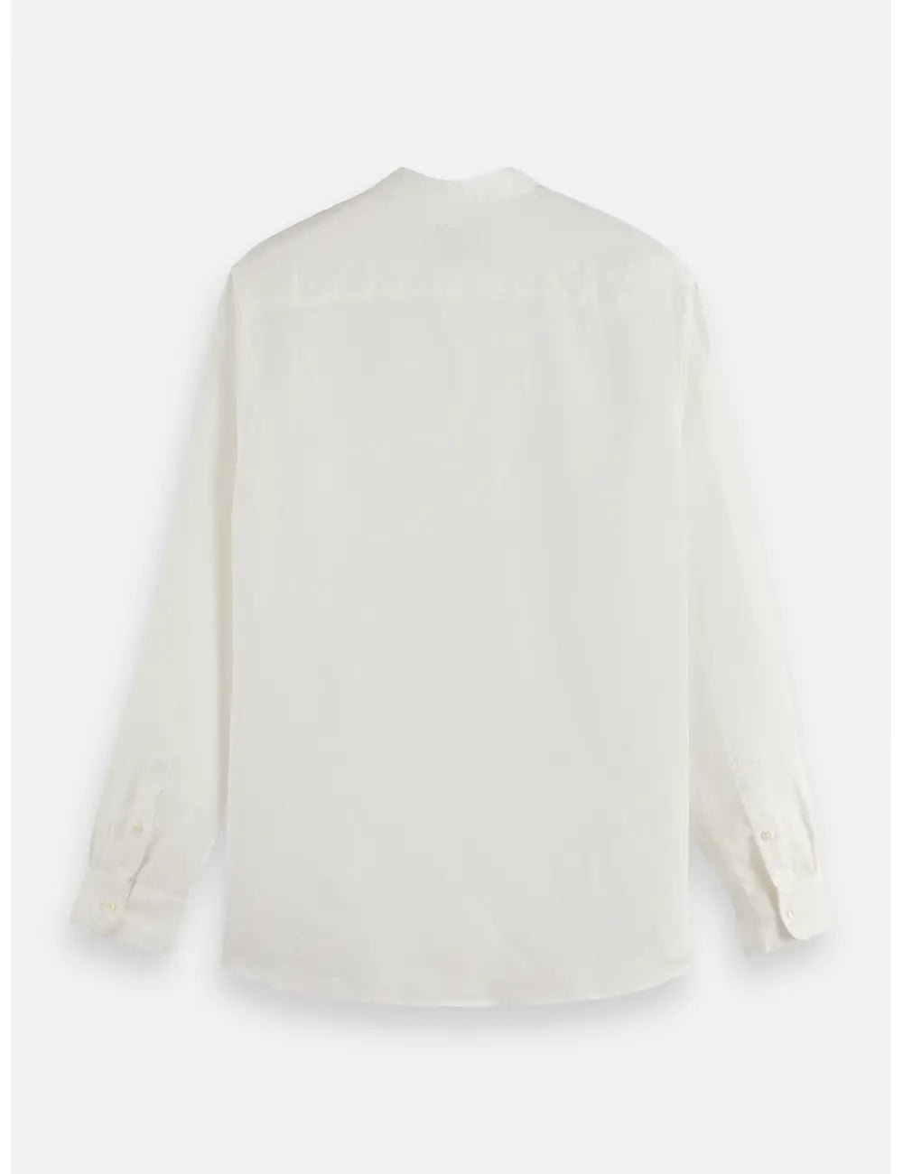 Linen Shirt Collar flat lay back view by Scotch & Soda