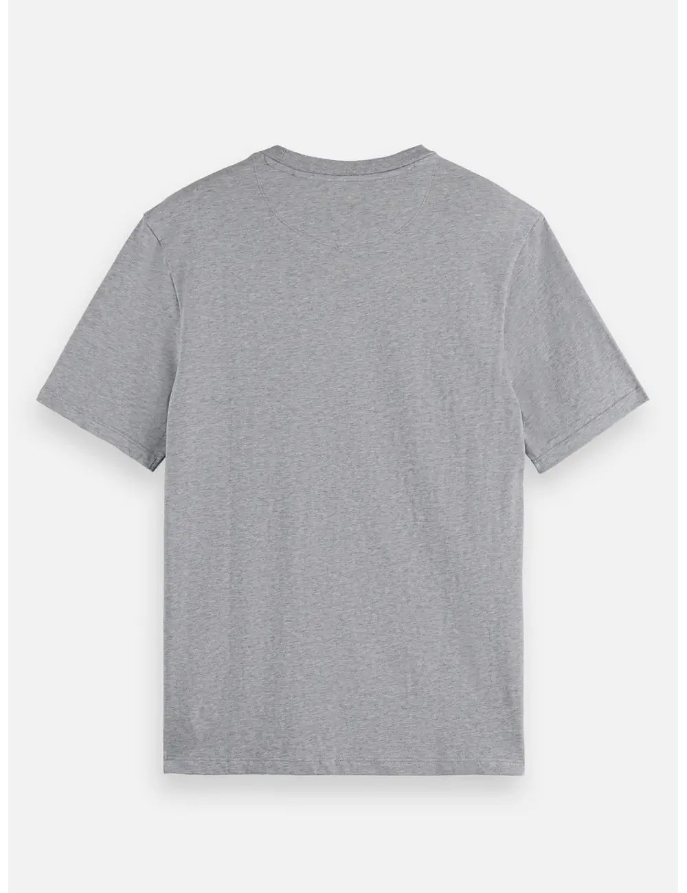 Logo T Shirt flat lay back view by Scotch & Soda