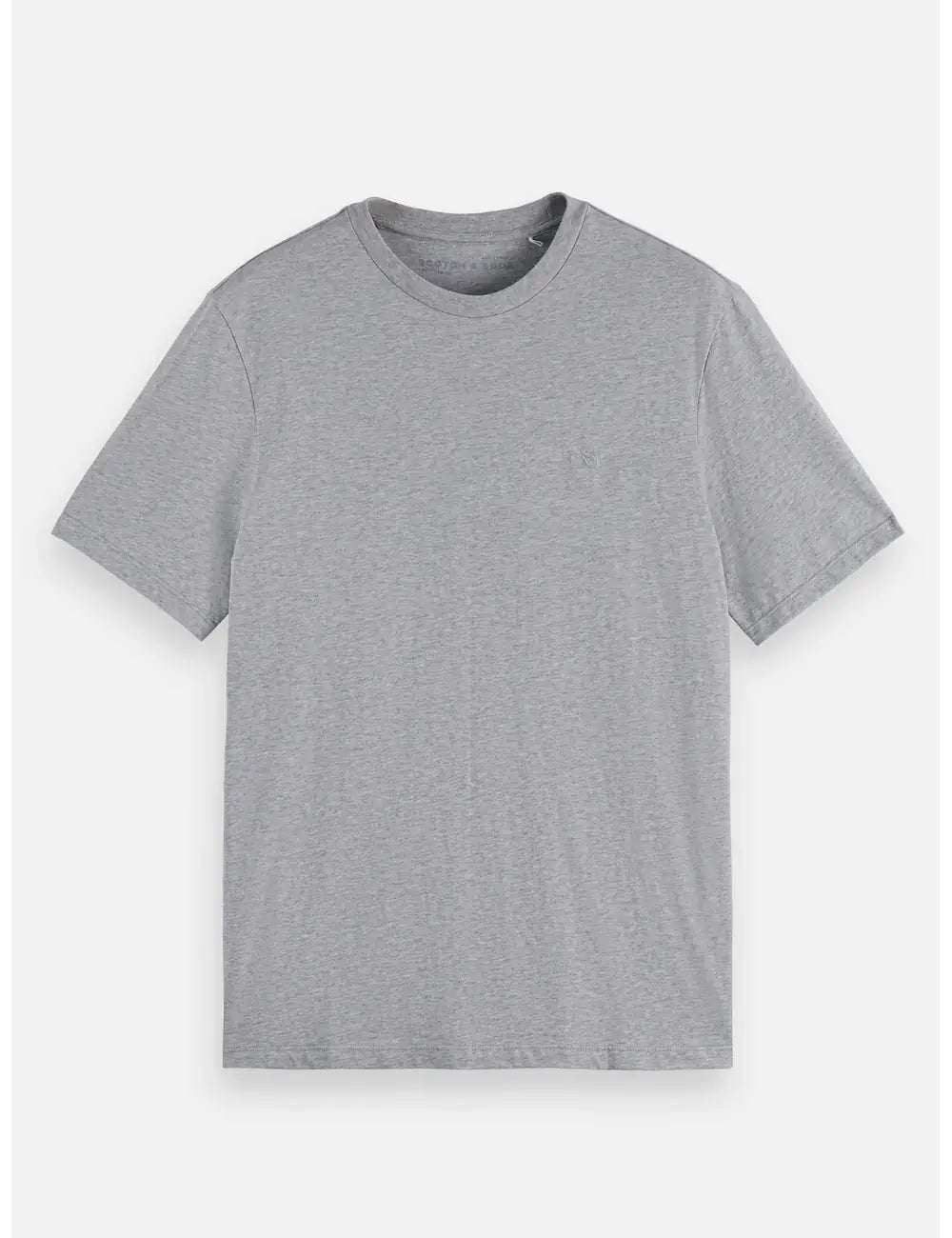 Logo T Shirt flat lay front view by Scotch & Soda