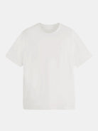 core-logo-t-shirt-white-traditional front view by Scotch & Soda