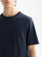core-logo-t-shirt-night detail shot by Scotch & Soda