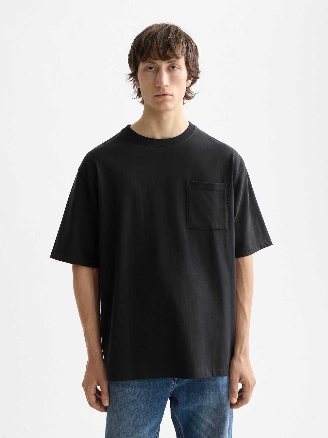 Essentials 3 CROSSES LOOSE POCKET T-SHIRT
