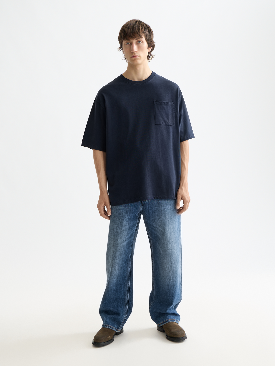 Essentials 3 CROSSES LOOSE POCKET T-SHIRT