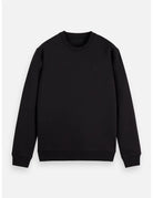 Logo Sweatshirt flat lay front view by Scotch & Soda