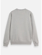 Logo Sweatshirt flat lay back view by Scotch & Soda