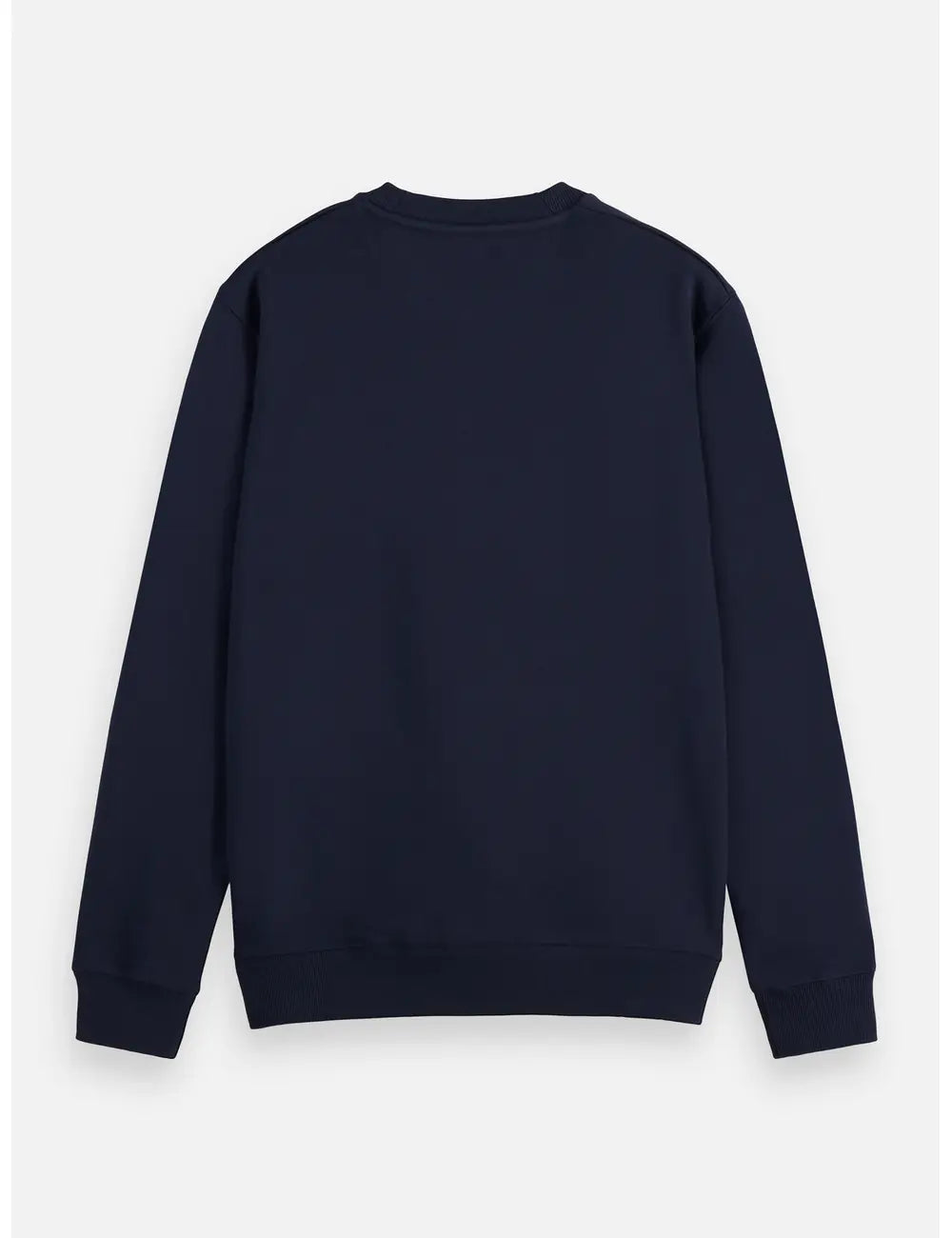Logo Sweatshirt flat lay back view by Scotch & Soda