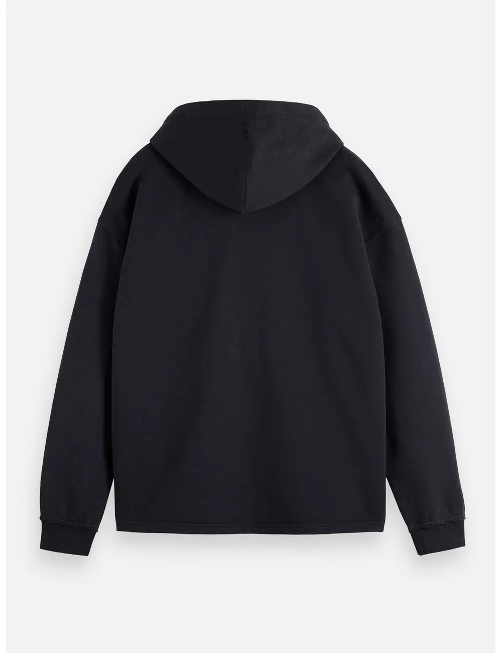 Core - 3 Crosses Hoodie back view showing fit and finish by Scotch & Soda