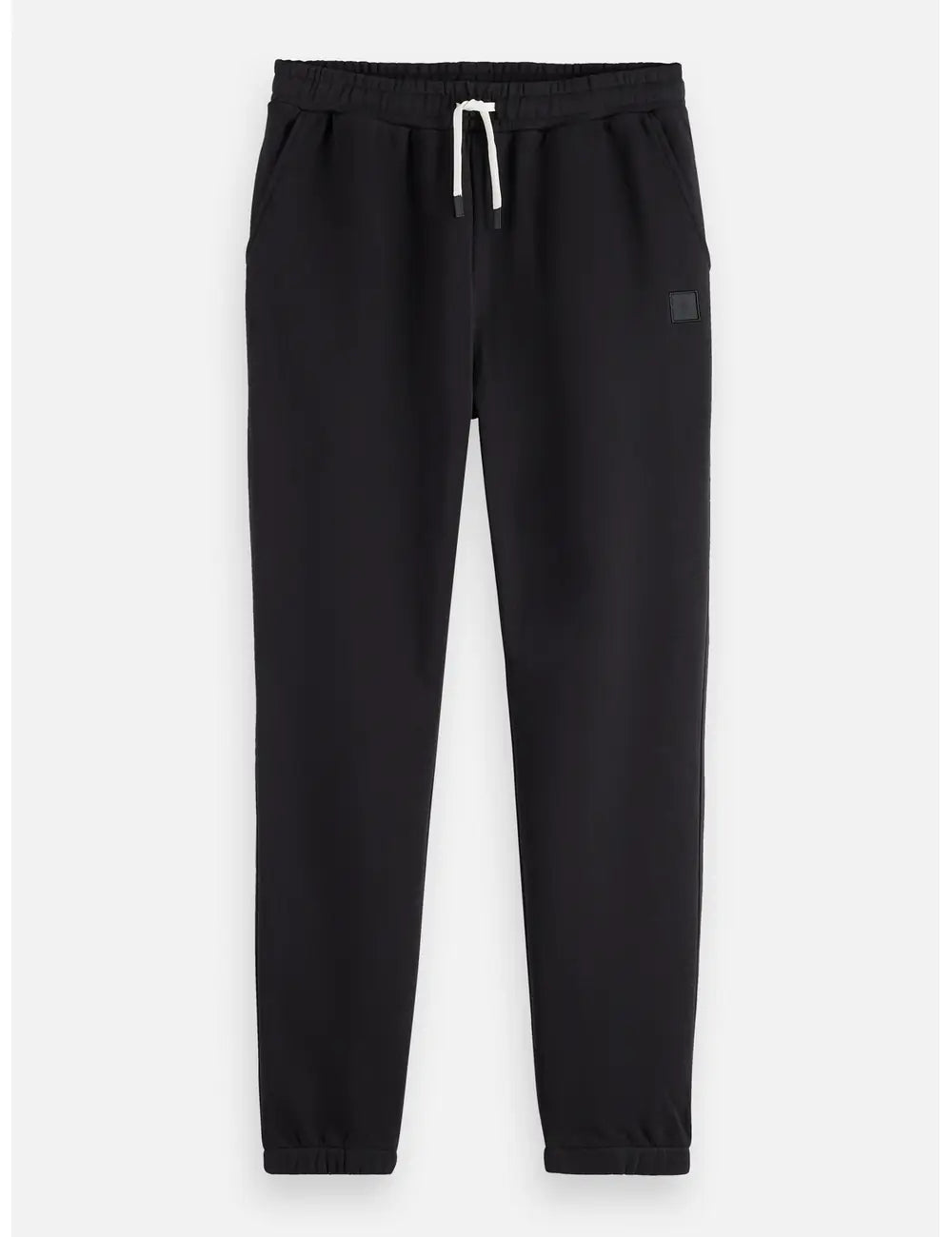 Logo Sweatpant flat lay front view by Scotch & Soda