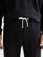 core-logo-sweatpant detail shot by Scotch & Soda